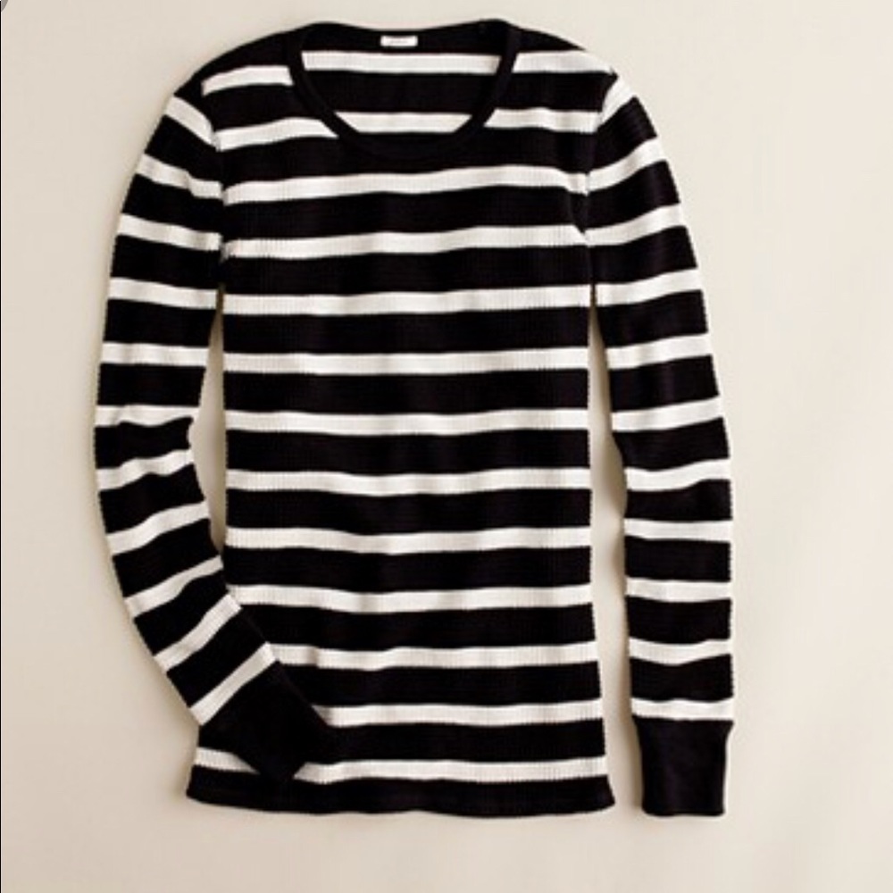 J Crew Vintage thermal tee in Stripe